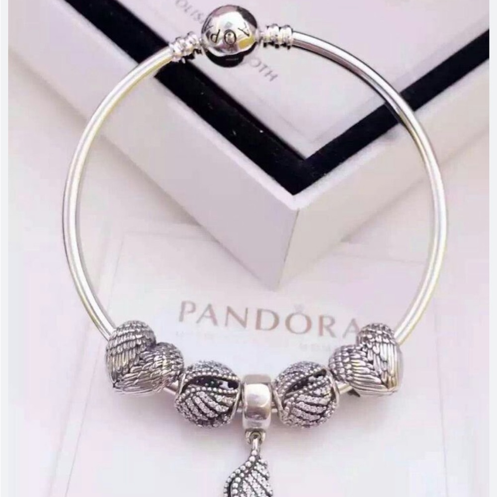 Pandora Feather Ball Charm